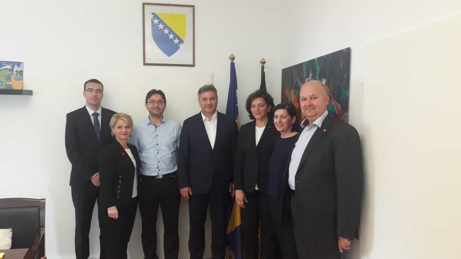 IKB: Susret sa Predsjedavajućim Vijeća ministara BiH, Denisom Zvizdićem