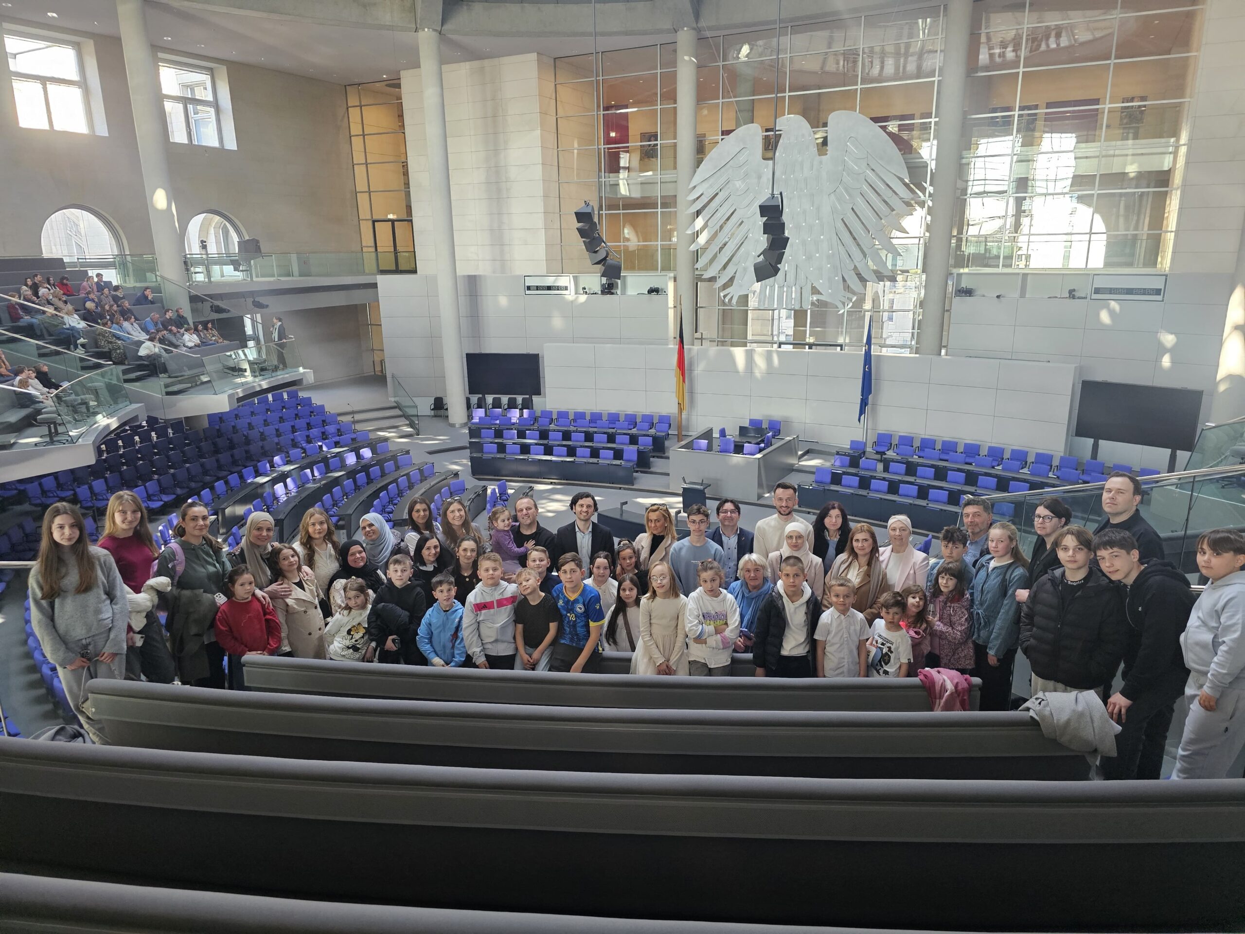 Organizovana posjeta Bundestagu za djecu, omladinu i roditelje